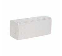 2Work Hnd Towel 2PLY Z-Fd WHT PK2250
