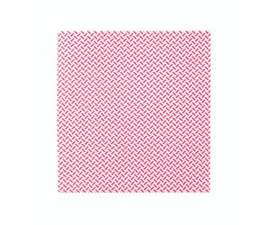 2Work Hvy Duty Non-Wov Cloth Red PK5