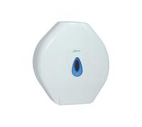 2Work Jumbo Toilet Roll Disp WHT