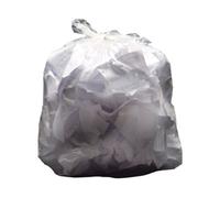2Work Light Duty Refuse Sack Clear (200 Pack)