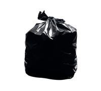 2Work Light Duty Refuse Sack Black (200 Pack)