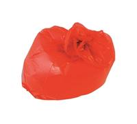2Work Medium Duty Refuse Sack Red (200 Pack) CS003