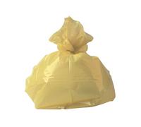 2Work Medium Duty Refuse Sack Yellow (Pack of 200) RY15581