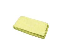2Work Microfibre Cloth 400x400mm Yellow (Pack of 10) CNT01625