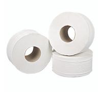 2Work Min Jumbo Toilet Roll 200M P12