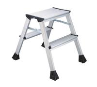 2Work Mini 2-Step Ladder Metal 460mm L2