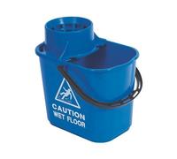 2Work Mop Bucket/Wringer 15L Blue