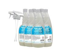 2Work Perfumed Spray Wipe Sanitiser 750ml (Pack of 6) 211SVW