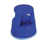 2Work Plastic Step Stool with Non-Slip Rubber Base 430mm Blue T7/Blue 2W05000