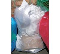 2WORK CLEAR REFUSE BAGS ROLL PK50X5