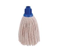 2Work PY Smooth Socket Mop 12oz Blue (Pack of 10) 2W04297