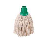 2Work PY Smooth Socket Mop 12oz Green (Pack of 10) 2W04298