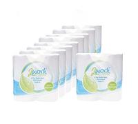 2Work Recycled 2-Ply Toilet Roll 200 Sheets (Pack of 36) KF03809