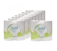 2Work Recycled 2-Ply Toilet Roll 320 Sheets (36 Pack)