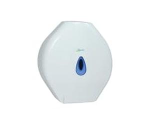 2Work Standard Jumbo Toilet Roll Dispenser White CT34025