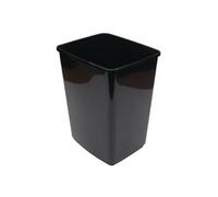 2Work Swing Bin Base 10 Litre Black 2W02385