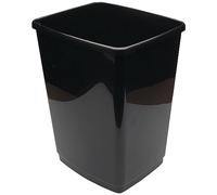 2Work Swing Bin Base Only 50 Litre Plastic Black 2W02381