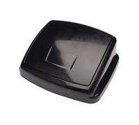 2Work Swing Bin Lid 50 Litre Plastic Black H10L26Lvw