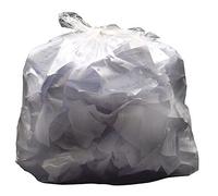 2Work Swing Bin Liner 45 Litre White (1000 Pack)