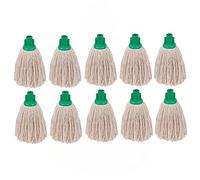 2Work Twine Rough Socket Mop 12oz Green (Pack of 10) 101851G