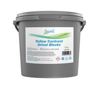 2Work Urinal Cubes 3 Kg Yellow (Pack of 150) 2W10168