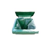 2Work Wheelie Bin Liner Clear (Pack of 100) KF73374
