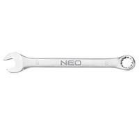 2X 09-652 Spanner Ring Jaw 8mm Chrome Vanadium Steel L: 120mm NEO TOOLS