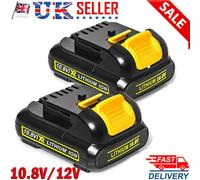 2X 10.8V 3.0Ah MAX Lithium Ion XR Battery For DEWALT DCB125 DCB120 DCB127 DCB121