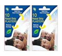 2X 10 A&E Nasal Strips Snoring Breath Sleep Plaster Stop Congestion Relief Sports Aid - Bundled by Smart Cutie