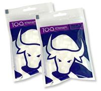 2x 100 Bull Brand Standard 8mm Filter Tips Premium Quality Standard Filters for Cigarettes & Rolls - Bundled by GetInStyle Shop
