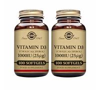 Solgar Vitamin D3 1000 IU (25µg) 100 Softgels