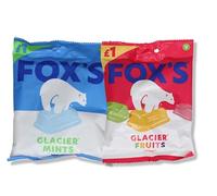 2x 100g Fox's Glacier Fruits & Mints - Bundled by GetInStyle Shop