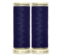 2X 100m Gutermann Sew-All Polyester Thread for Hand or Machine Sewing, Navy Blue 0310 - Bundled by GetInStyle Shop