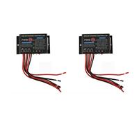 2X 10A 12V IP67 Waterproof Solar Charge Controller PWM Solar Control Regulator