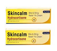 2X 10g Skincalm Bite and Sting Relief 1% Cream - Bundled by GetInStyle Shop