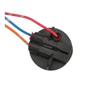 2x 1157 Bulb Holder Copper Wire ABS Socket Bulb Lamp Holder P21 5W BAY15D Turn Signal Tail Stop Rear Brake Light Base Black