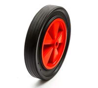 2x 12 Inch 12" Solid Tyre Industrial Material Handling Trolley Cart Sack Drum Truck 8" Wheel Rim