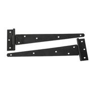 2x 12" Tee Hinges, Shed Door Hinge, Gate Hinge, Bl