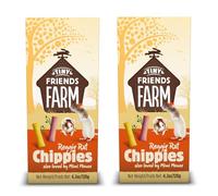 2x 120g Tiny Friends Farm Treat Biscuits Hamsters Rats Gerbil Ferrets (Reggie Rat Chippies) - Bundled by GetInStyle Shop