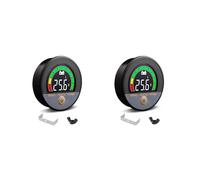 2X 12V 24V 48V 60V 84V Waterproof IP67 Battery Capacity Voltage Meter with Backlight LCD and Low-Voltage Alarm