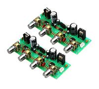 2X 12V NE4558 Tone Board Preamp HiFi Volume Control Preamp Card