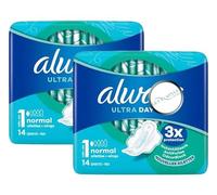 2X 14 pcs Ultra Day Sanitary Pads with Wings (Size 1) - Bundled by GetInStyle Shop