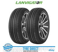 2X 145 70 12 LANVIGATOR - GREAT C WET GRIP - QUALITY BRAND NEW CAR TYRES M+S 69T