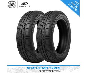 2x 145 80 13 LINGLONG GREEN-MAX ECOTOURING | BRAND NEW TYRES LATEST DOT | 75T