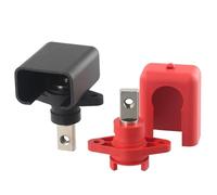 2X 150A All-Copper Lithium Battery Terminals With Nickel Plating And Ul-V0 Rating For Solar Energy Storage Systems