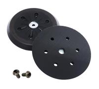 2x 150mm Hook Loop Backing Pad 6 Holes Compatible with DeWalt D26410 Compatible with Metabo SX E 425 XL SX E 450 Duo SXE 450 TurboTec Sander