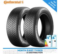 2x 155 65 14 CONTINENTAL ALL SEASON CONTACT | NEW ALL SEASON TYRES | M+S 75T