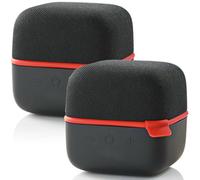 2x 15W Bluetooth Speaker Kit RED True Wireless Stereo Portable Rechargeable