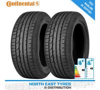 2x 185 55 15 CONTINENTAL PREMIUMCONTACT 2 | GREAT C/B RATINGS | NEW TYRES | 82T