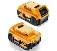 2X 18V 5.0Ah replacement for 18V XR DCB182 DCB184 DCB200 DCB184 DCB101 DCB107 DCB112 DCB105 DCB115 DCB203 battery for power tools